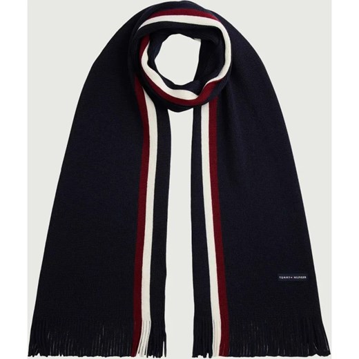 Tommy Hilfiger Szal Modern Heritage | z dodatkiem wełny ze sklepu Gomez Fashion Store w kategorii Szaliki męskie - zdjęcie 186381532