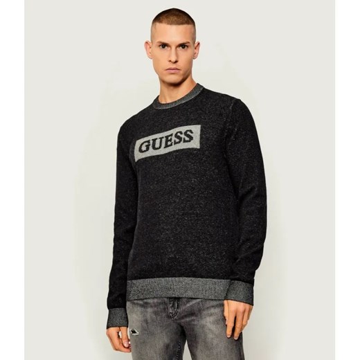 GUESS Sweter JACK | Regular Fit | z dodatkiem wełny ze sklepu Gomez Fashion Store w kategorii Swetry męskie - zdjęcie 186381561