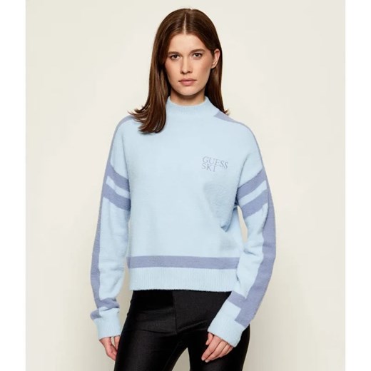 GUESS Półgolf KAMILA | Relaxed fit ze sklepu Gomez Fashion Store w kategorii Swetry damskie - zdjęcie 186381622