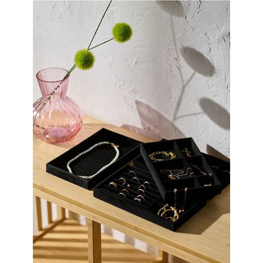 Sinsay - Organizer na biżuterię - czarny ze sklepu Sinsay w kategorii Organizery - zdjęcie 186383312