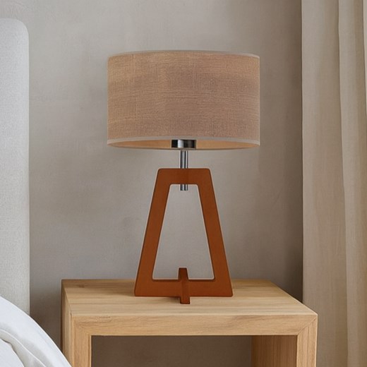 Drewniana lampa nocna do sypialni CLIO ECO - id: 6211 - marki Ciekot Partners Sp. Z O. O. - 186385481 Drewniana lampa nocna do sypialni CLIO ECO ze sklepu Lysne w kategorii Lampy stołowe - zdjęcie 186385481