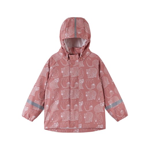 Reima Kurtka przeciwdeszczowa Vesi 5100025A Różowy Regular Fit ze sklepu MODIVO w kategorii Komplety dziewczęce - zdjęcie 186385872