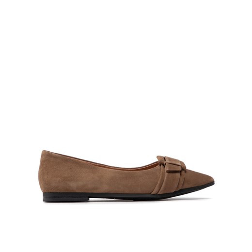 Baleriny Caprice 9-22100-29 Brązowy ze sklepu eobuwie.pl w kategorii Balerinki - zdjęcie 186386680