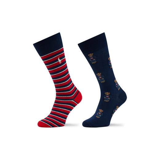Polo Ralph Lauren Skarpety długie 449892838001 Kolorowy ze sklepu MODIVO w kategorii Skarpetki męskie - zdjęcie 186387333