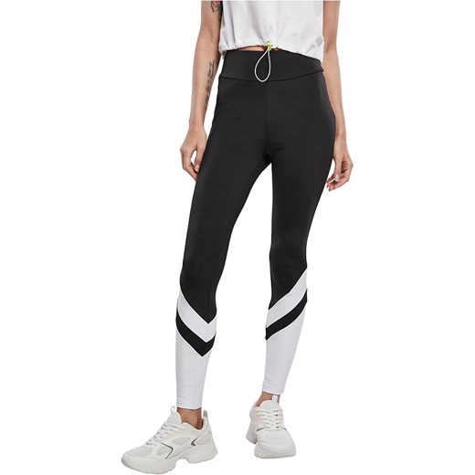 Urban Classics Legginsy w kolorze czarno-białym ze sklepu Limango Polska w kategorii Spodnie damskie - zdjęcie 186387552