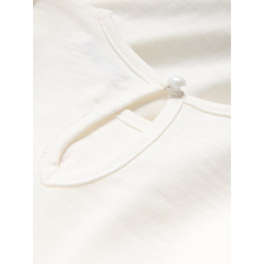 Reserved - Bluzka z falbankami - złamana biel Reserved 116 (5-6 lat) Reserved