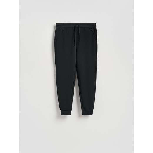 Reserved - Spodnie dresowe slim fit - czarny - id: 8923N-99X - marki Reserved - 186388271 Reserved - Spodnie dresowe slim fit - czarny ze sklepu Reserved w kategorii Spodnie męskie - zdjęcie 186388271