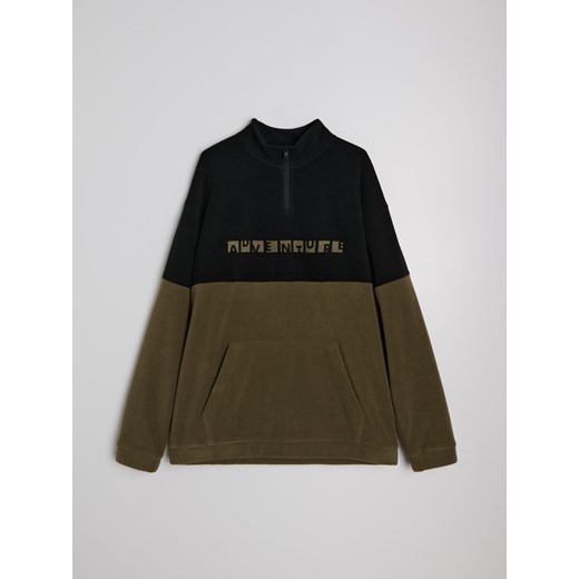 Sinsay - Bluza polarowa - khaki Sinsay 3XL Sinsay