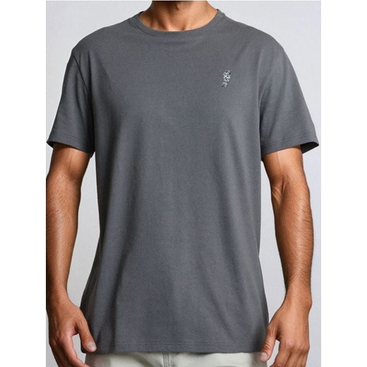 Sinsay - Koszulka regular fit - szary ze sklepu Sinsay w kategorii T-shirty męskie - zdjęcie 186389183