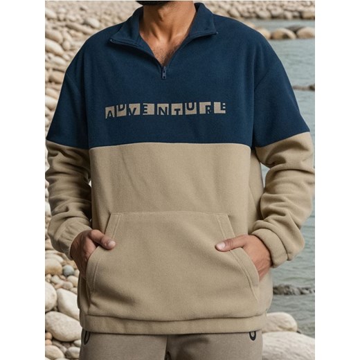 Sinsay - Bluza polarowa - Inny ze sklepu Sinsay w kategorii Bluzy męskie - zdjęcie 186389200