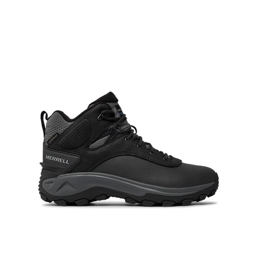 Trekkingi Merrell Thermo Kiruna 2 Mid Wp J037239 Czarny ze sklepu eobuwie.pl w kategorii Buty trekkingowe męskie - zdjęcie 186389230