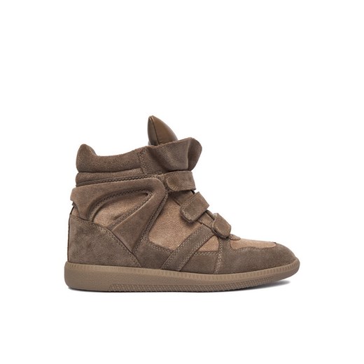 Badura Sneakersy EO-IVI-LT1885-2N Brązowy ze sklepu MODIVO w kategorii Buty sportowe damskie - zdjęcie 186389414