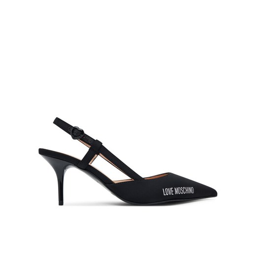 LOVE MOSCHINO Szpilki JA10267G1NIMX00040 Czarny ze sklepu MODIVO w kategorii Czółenka - zdjęcie 186389424