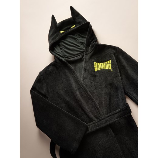 Reserved - Szlafrok Batman - czarny ze sklepu Reserved w kategorii Szlafroki dziecięce - zdjęcie 186390354