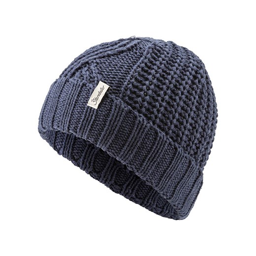 Sterntaler Dzianinowa czapka w kolorze granatowym ze sklepu Limango Polska w kategorii Czapki dziecięce - zdjęcie 186391002