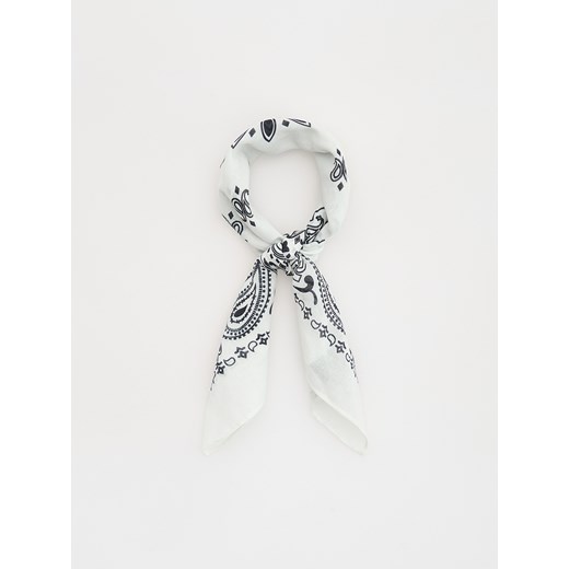 Reserved - Wzorzysta bandana - biały ze sklepu Reserved w kategorii Szaliki męskie - zdjęcie 186392903