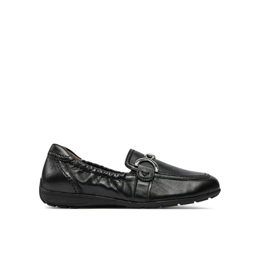 Loafersy Caprice 9-24650-42 Czarny ze sklepu eobuwie.pl w kategorii Mokasyny damskie - zdjęcie 186393510