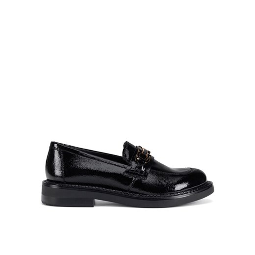 Loafersy MEXX MX/005C-WI16 Czarny ze sklepu eobuwie.pl w kategorii Lordsy damskie - zdjęcie 186393560