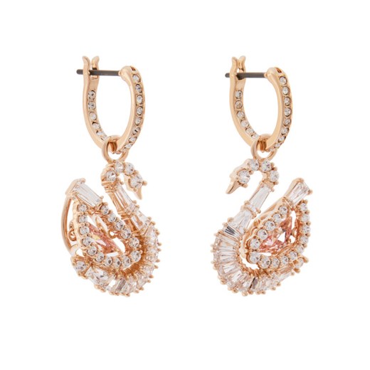 Swarovski Kolczyki Swan 5732415 Różowe złoto Swarovski OS MODIVO