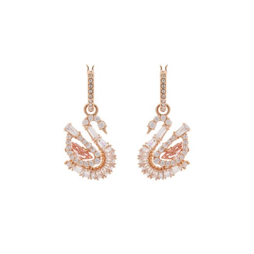 Swarovski Kolczyki Swan 5732415 Różowe złoto Swarovski OS MODIVO