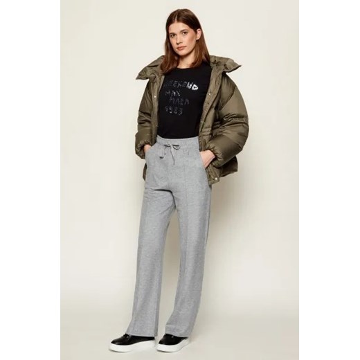 Weekend MaxMara Spodnie dresowe SPONDA | Relaxed fit | z dodatkiem wełny Weekend Maxmara M Gomez Fashion Store