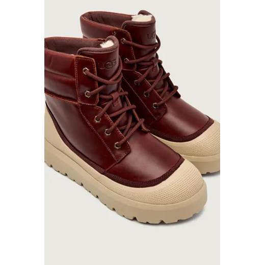 UGG Skórzane buty wysokie M NEUMEL HIGH WEATHER HYBRID | z dodatkiem wełny 44 Gomez Fashion Store