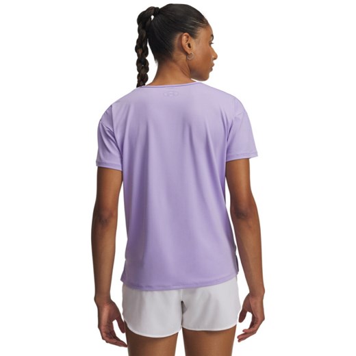 Damska koszulka treningowa Under Armour UA Vanish Energy SS 2.0 - fioletowa ze sklepu Sportstylestory.com w kategorii Bluzki damskie - zdjęcie 186395723