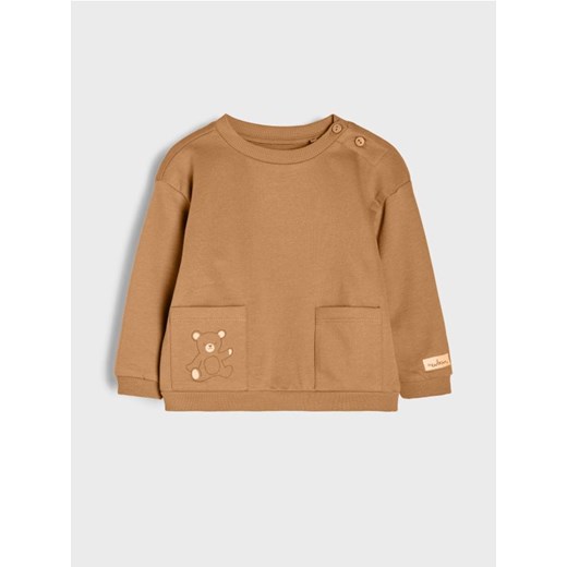 Sinsay - Bluza crewneck - beżowy ze sklepu Sinsay w kategorii Odzież dla niemowląt - zdjęcie 186398922