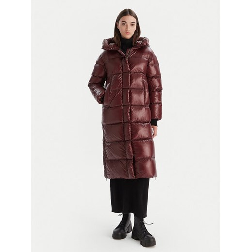 Hetregó Kurtka puchowa 8P781 25WD24 Bordowy Regular Fit ze sklepu MODIVO w kategorii Kurtki damskie - zdjęcie 186399070
