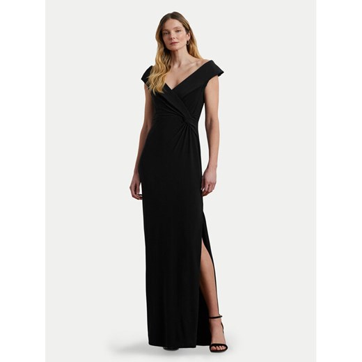 Lauren Ralph Lauren Sukienka wieczorowa 253863940001 Czarny Slim Fit ze sklepu MODIVO w kategorii Sukienki - zdjęcie 186399071