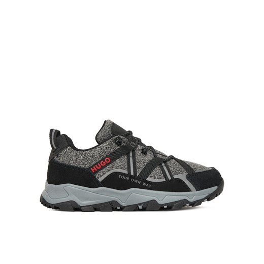 HUGO Sneakersy G00531 M Szary ze sklepu MODIVO w kategorii Buty sportowe dziecięce - zdjęcie 186399090