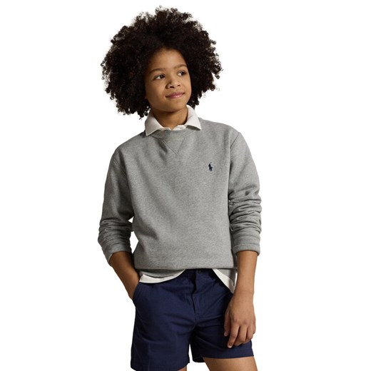 Polo Ralph Lauren Bluza 323772102 Szary Regular Fit ze sklepu MODIVO w kategorii Bluzy chłopięce - zdjęcie 186399103