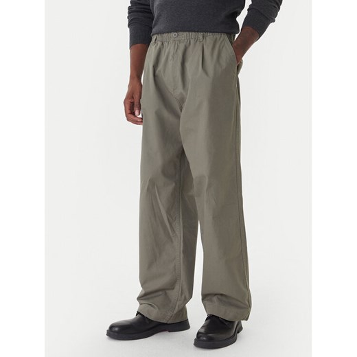 Jack & Jones Spodnie materiałowe Owen Cade 12282385 Zielony Baggy Fit ze sklepu MODIVO w kategorii Spodnie męskie - zdjęcie 186399173