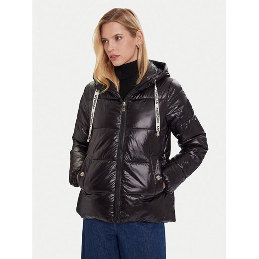Morgan Kurtka zimowa 252-GMODOU Czarny Regular Fit - id: 0000305580306 - marki Morgan - 186399183 Morgan Kurtka zimowa 252-GMODOU Czarny Regular Fit ze sklepu MODIVO w kategorii Kurtki damskie - zdjęcie 186399183