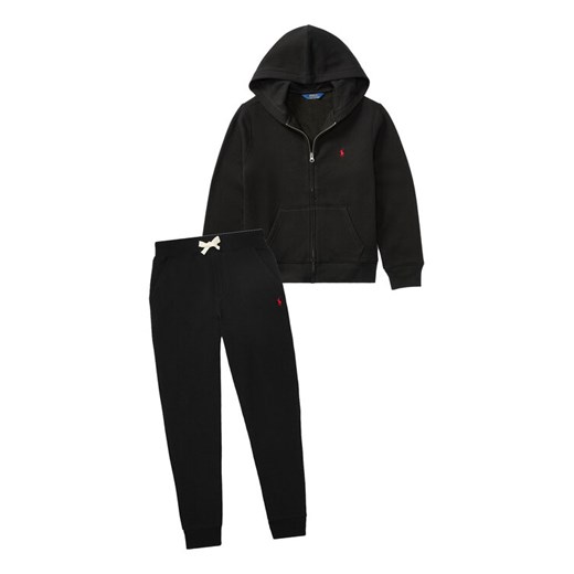 Polo Ralph Lauren Bluza Core Replen 323547626003 Czarny Regular Fit ze sklepu MODIVO w kategorii Bluzy chłopięce - zdjęcie 186399211