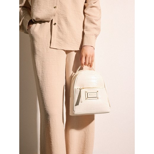 Mohito - Biały plecak - biały Mohito ONE SIZE promocja Mohito