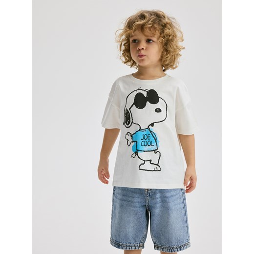 Reserved - Jeansowe szorty - niebieski ze sklepu Reserved w kategorii Spodenki chłopięce - zdjęcie 186400703