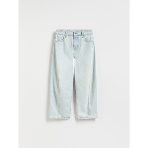 Reserved - Jeansy baggy - niebieski Reserved 152 (11 lat) Reserved okazja