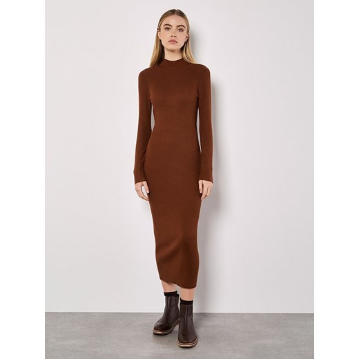 Apricot Sukienka w kolorze brązowym ze sklepu Limango Polska w kategorii Sukienki - zdjęcie 186404002