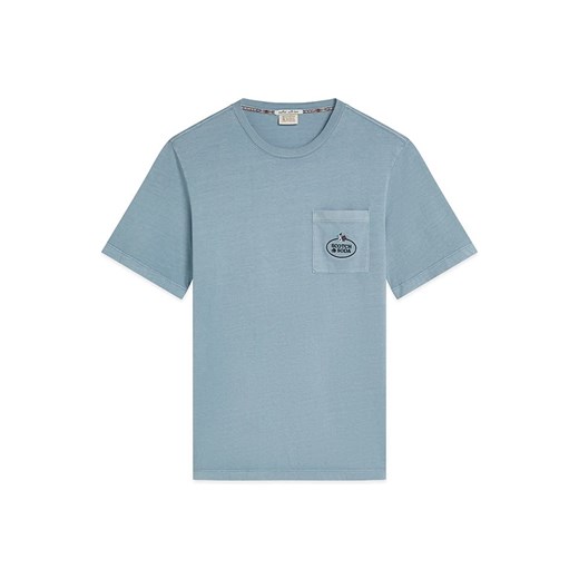 Scotch &amp; Soda Koszulka w kolorze błękitnym ze sklepu Limango Polska w kategorii T-shirty męskie - zdjęcie 186404272