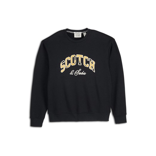 Scotch &amp; Soda Bluza w kolorze czarnym ze sklepu Limango Polska w kategorii Bluzy męskie - zdjęcie 186404292