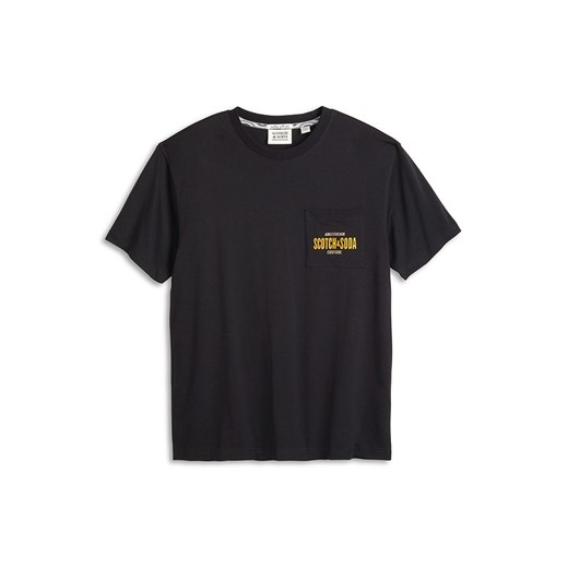 Scotch &amp; Soda Koszulka w kolorze czarnym ze sklepu Limango Polska w kategorii T-shirty męskie - zdjęcie 186404312