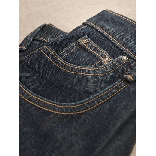 Reserved - Jeansy baggy - granatowy ze sklepu Reserved w kategorii Spodnie chłopięce - zdjęcie 186404892