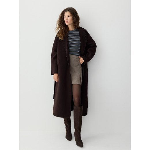 Reserved - Bluzka z wełny merino - wielobarwny ze sklepu Reserved w kategorii Bluzki damskie - zdjęcie 186405732