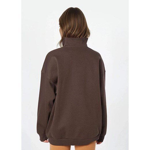 Weekday Bluza w kolorze ciemnobrązowym Weekday S okazja Limango Polska