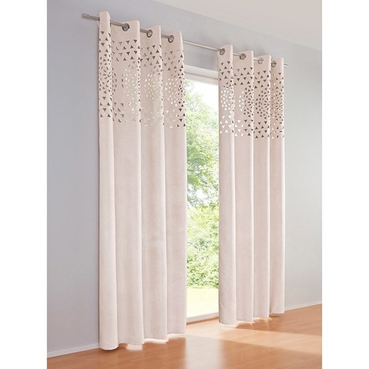 heine home Zasłona dekoracyjna w kolorze beżowym ze sklepu Limango Polska w kategorii Tekstylia - zdjęcie 186408150