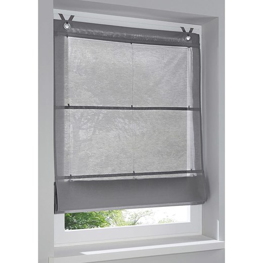 heine home Roleta rzymska w kolorze szarym - id: 17758197 - marki Heine Home - 186408153 heine home Roleta rzymska w kolorze szarym ze sklepu Limango Polska w kategorii Tekstylia - zdjęcie 186408153