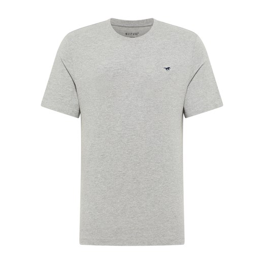 Męski T-Shirt Mustang Style Alex Mid Grey Mélange 1017338 4140 ze sklepu YouNeedit.pl w kategorii T-shirty męskie - zdjęcie 186408474