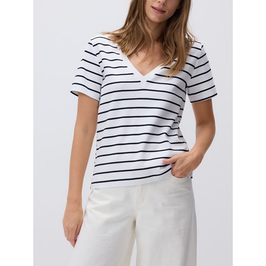 Reserved - T-shirt z merceryzowanej bawełny - wielobarwny Reserved L wyprzedaż Reserved