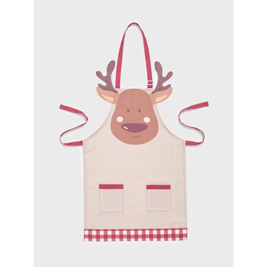 Sinsay - Fartuch dziecięcy - beżowy Sinsay One Size Sinsay